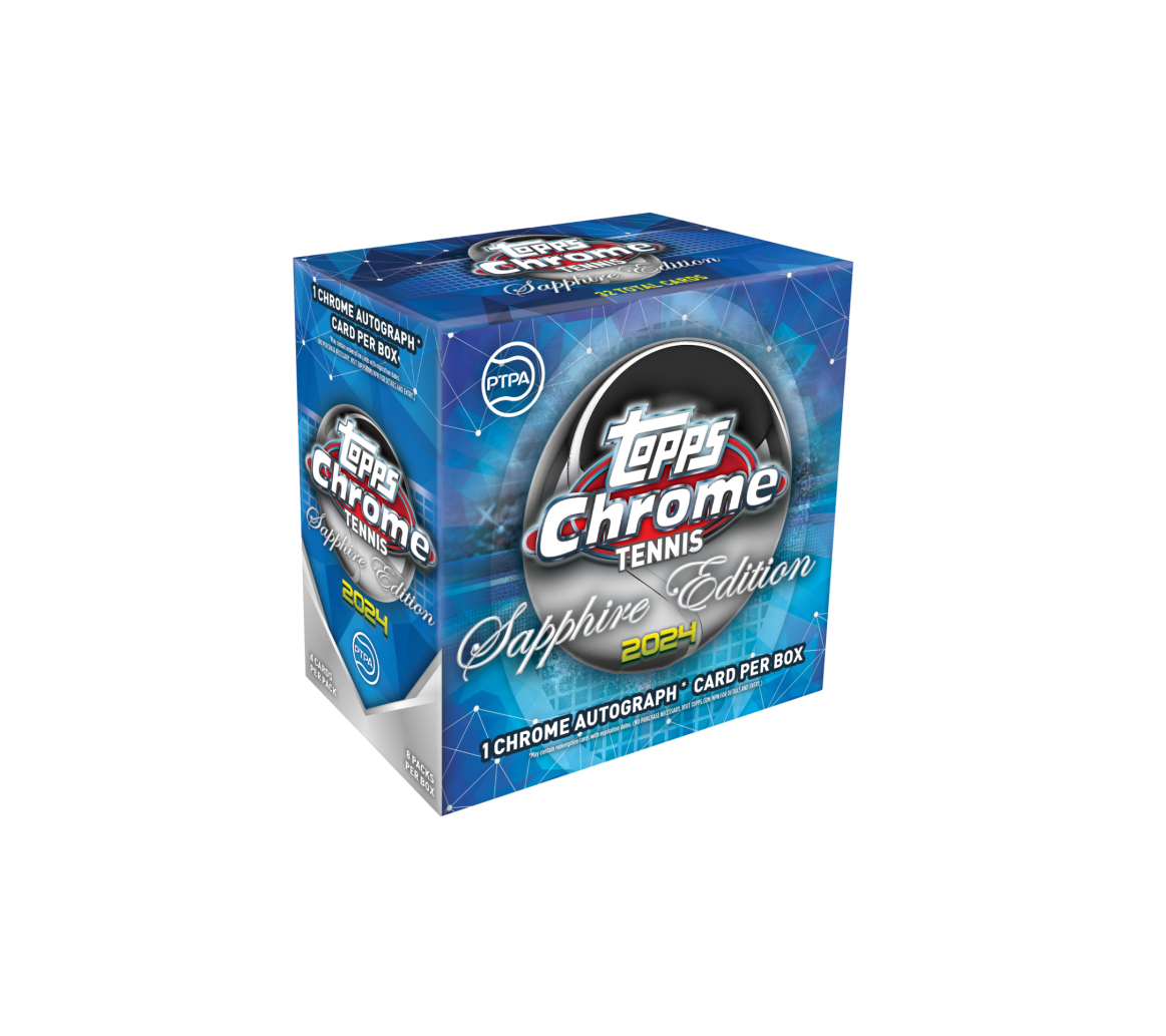 2024 Topps Chrome Tennis Sapphire Edition Box